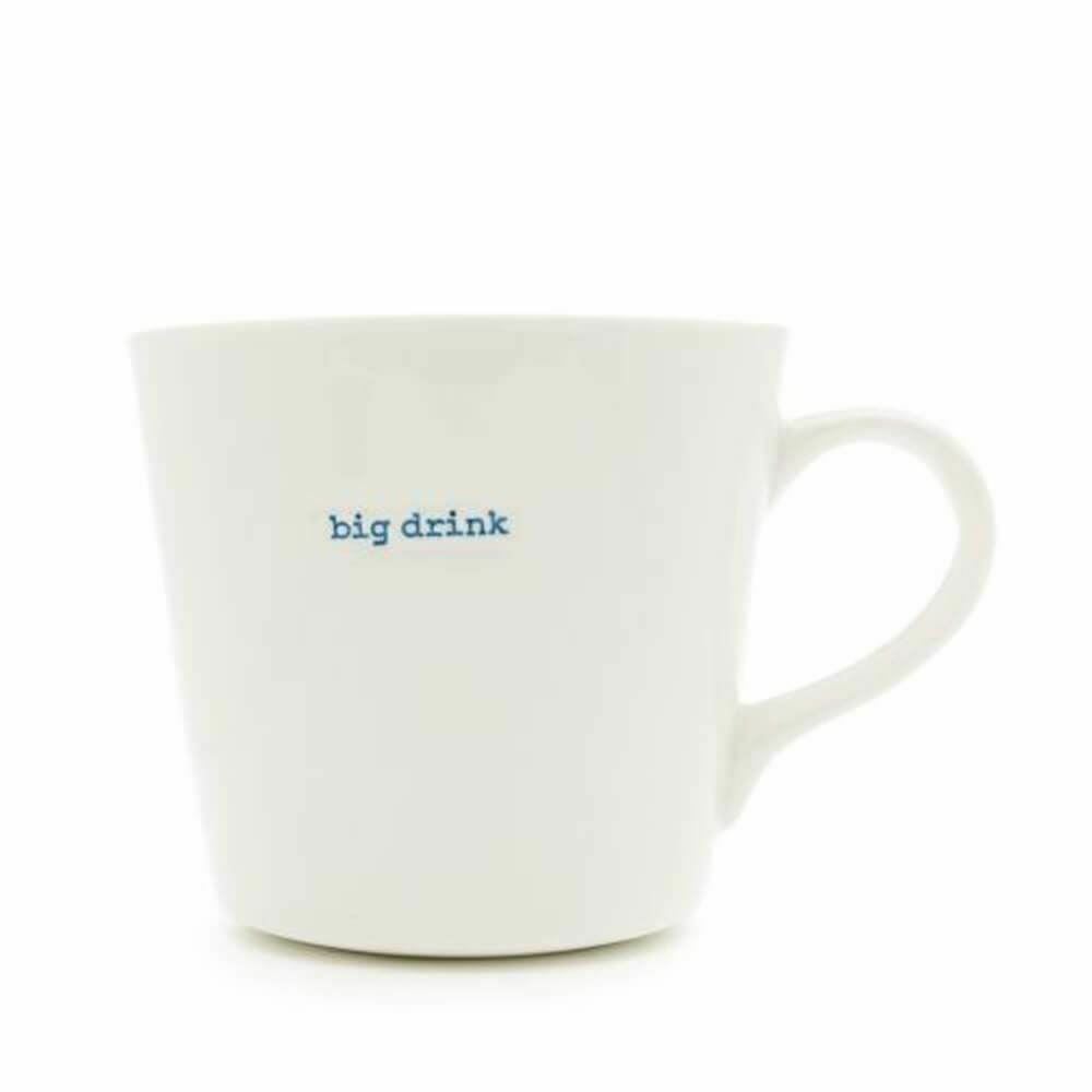 Large Bucket Mug 'big drink'