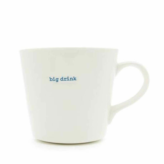 Large Bucket Mug 'big drink'