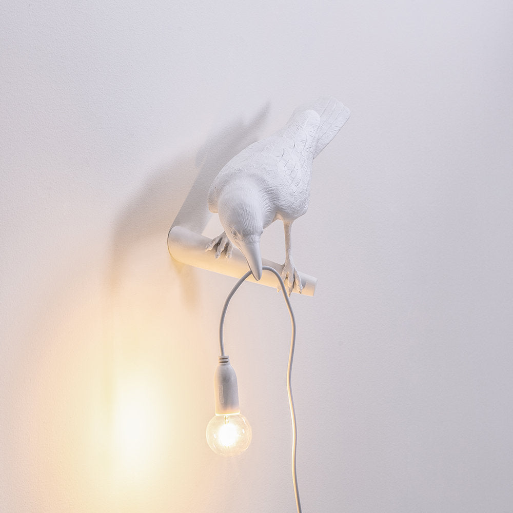 Bird Lamp Seletti White Looking