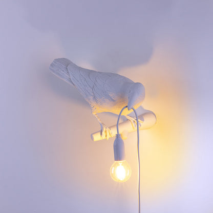 Bird Lamp Seletti White Looking