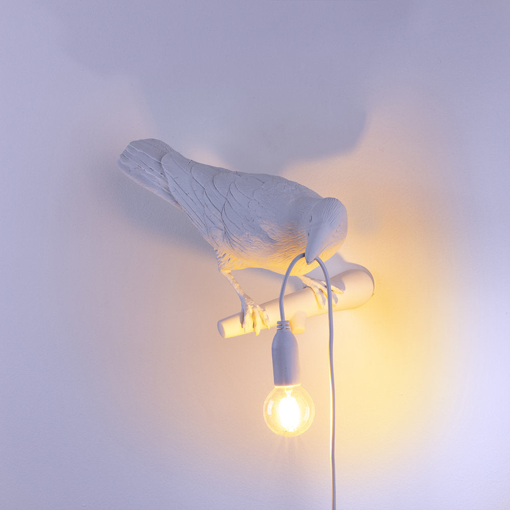 Bird Lamp Seletti White Looking