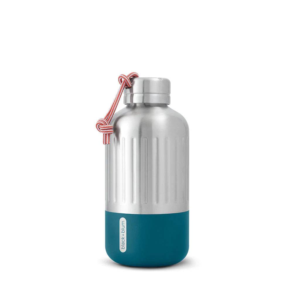 Flask Vacuum Insulated Explorer Stainless Steel Small Ocean Blue