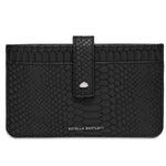 Travel Document Wallet Black Snake