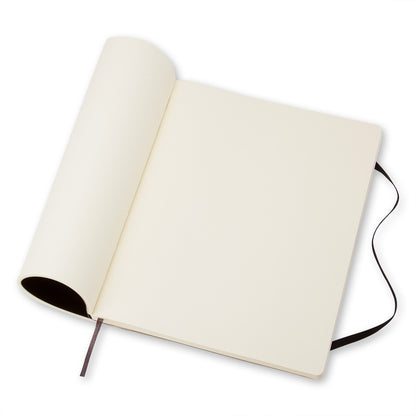 Notebook Plain Soft Extra Large in Black