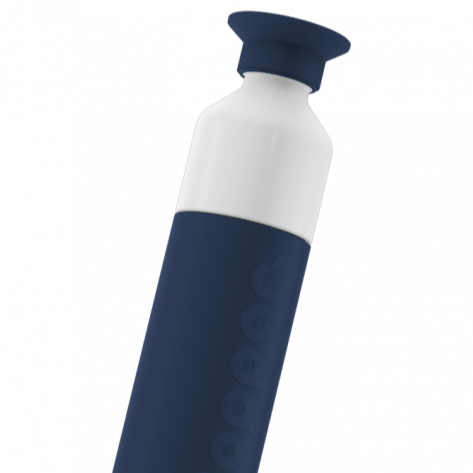 Insulated Thermal Water Bottle 350ml Navy Blue