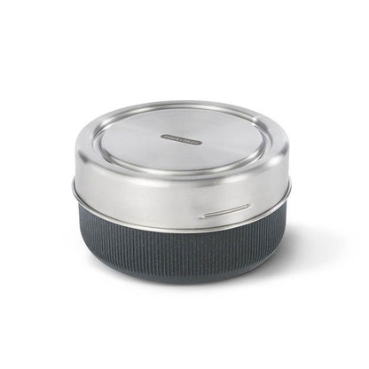 Lunch Bowl Glass With Leak Proof Case Set In Slate Grey 750ml
