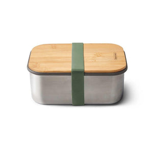 Sandwich Box Stainless Steel In Olive Large