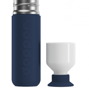 Insulated Thermal Water Bottle 350ml Navy Blue