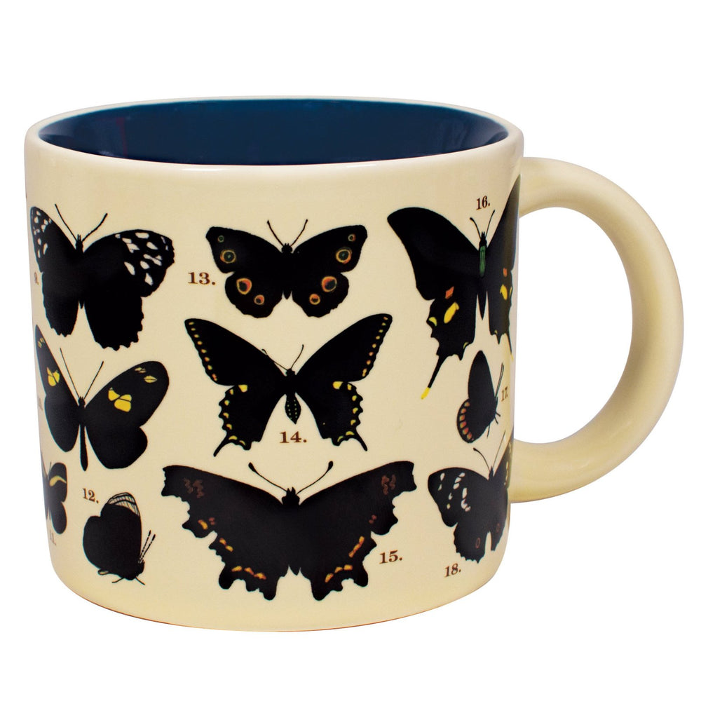 Heat Changing Butterfly Mug