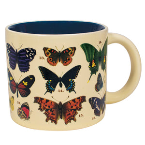 Heat Changing Butterfly Mug