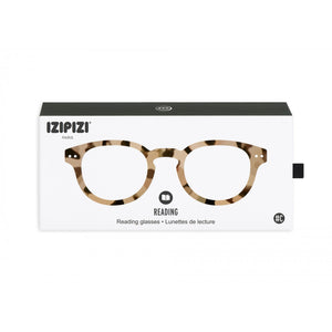 Reading Glasses Unisex Frame C +1.5 in Light Tortoise