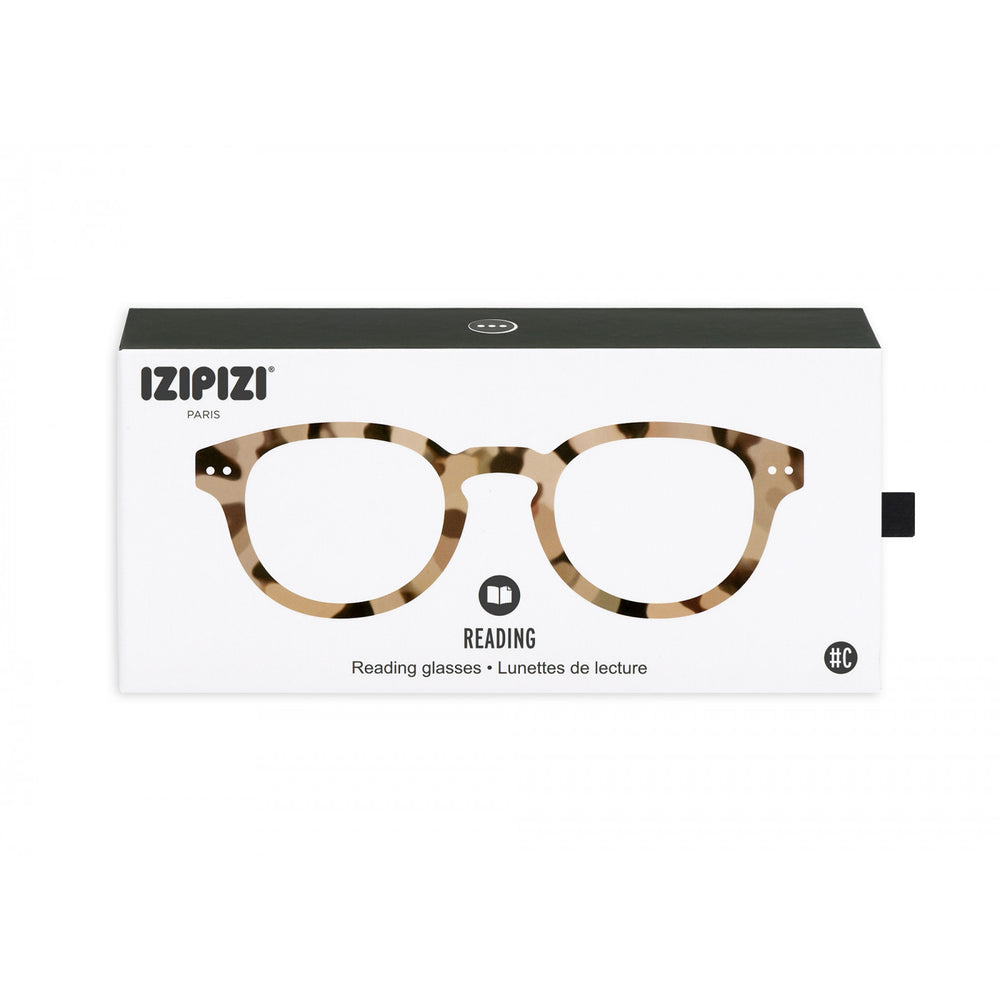 Reading Glasses Style C Light Tortoise +3