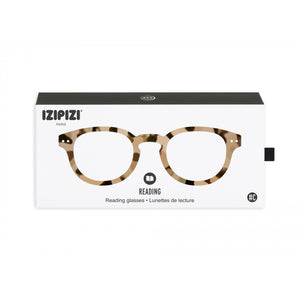 Reading Glasses Style C Light Tortoise +3