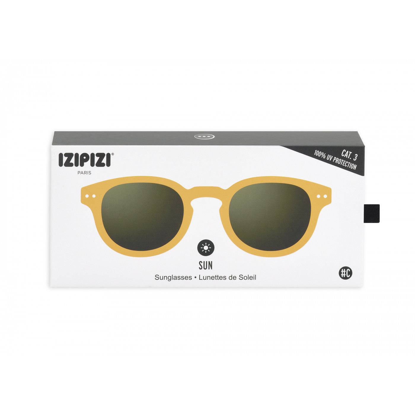 Sunglasses Yellow Honey with Grey Lenses C IZIPIZI