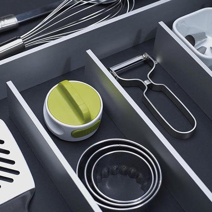 Can Opener Compact in White Green