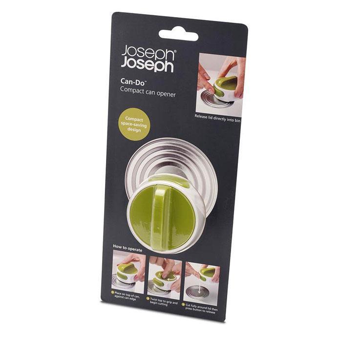 Can Opener Compact in White Green
