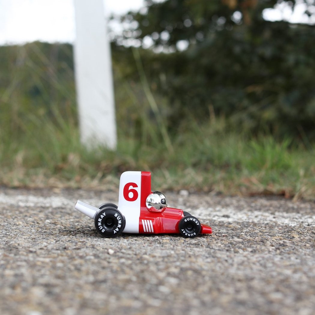 Toy Car F1 Sports Car Velocita Jean in Red