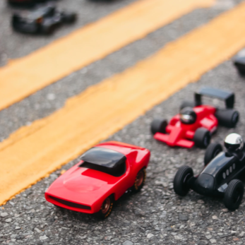 Toy Car Leadbelly Vincent In Red