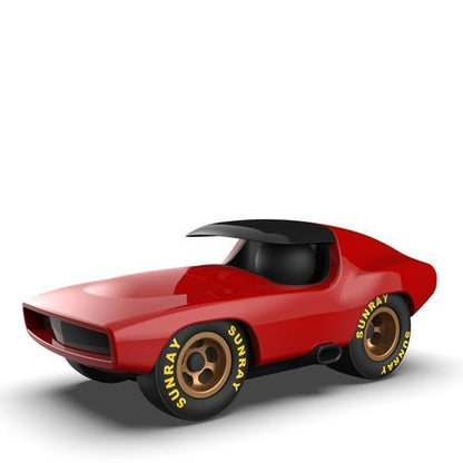 Toy Car Leadbelly Vincent In Red