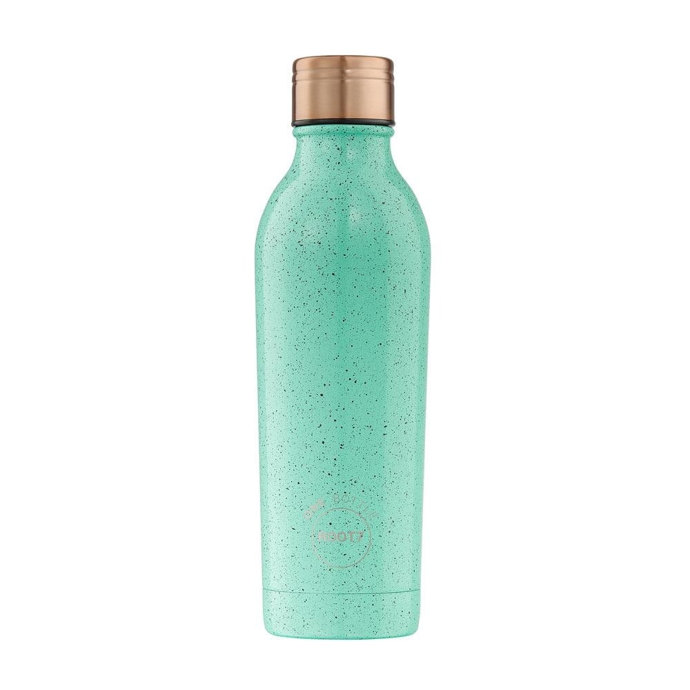 Water Bottle Insulated Double Walled Leak Proof 500ml in Turquoise Blue