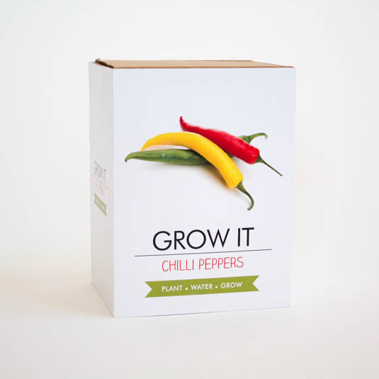 Chilli Pepper Grow Your Own 5 Seed Varieties Grow It