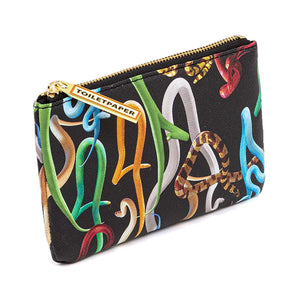 Coin Purse Pouch Seletti Snakes Pattern