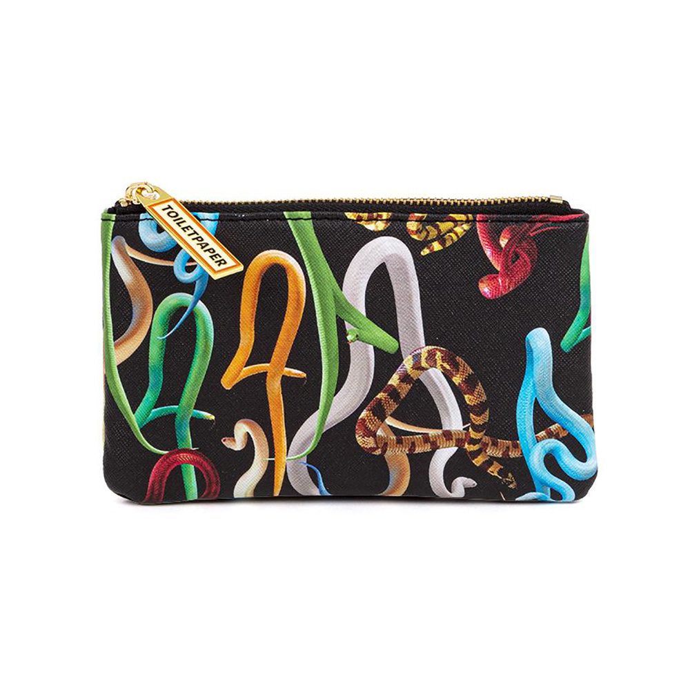 Coin Purse Pouch Seletti Snakes Pattern