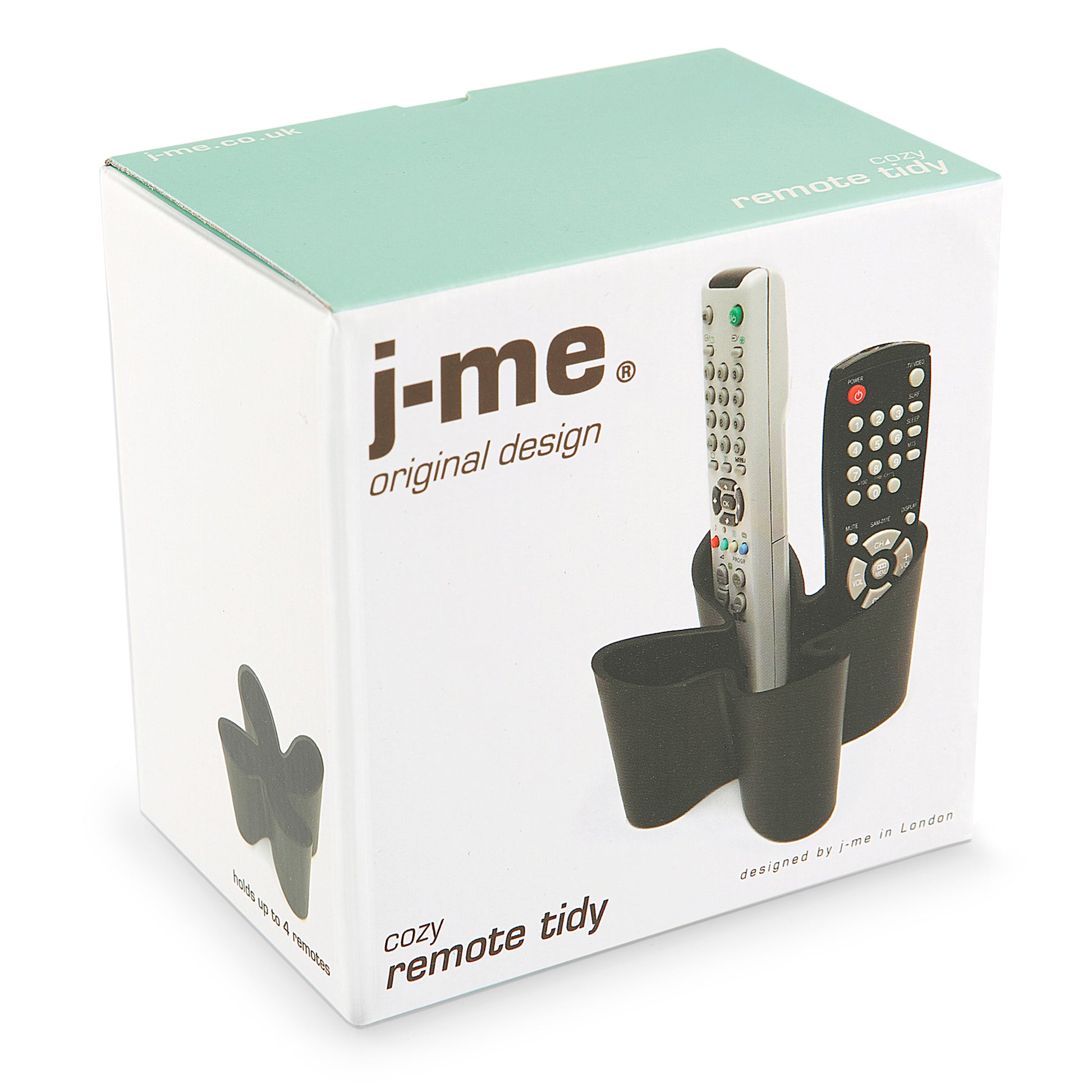 J-ME - Cozy TV Remote Control / Desk Tidy - Black