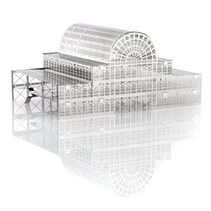 MONUmini Model of Crystal Palace in Silver