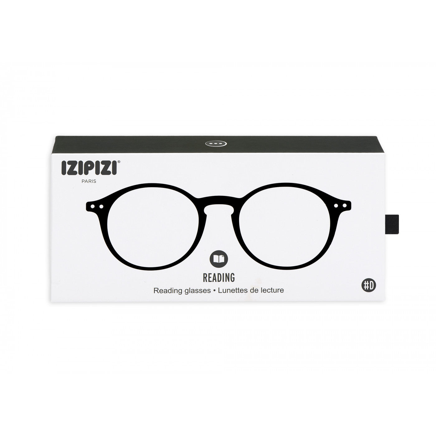 Reading Glasses Style D Black +2