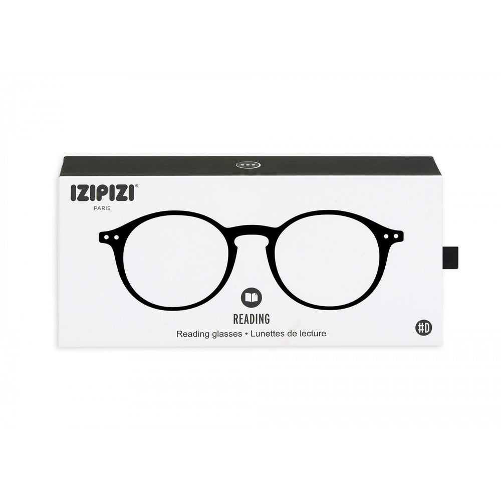 Reading Glasses Style D Black +3