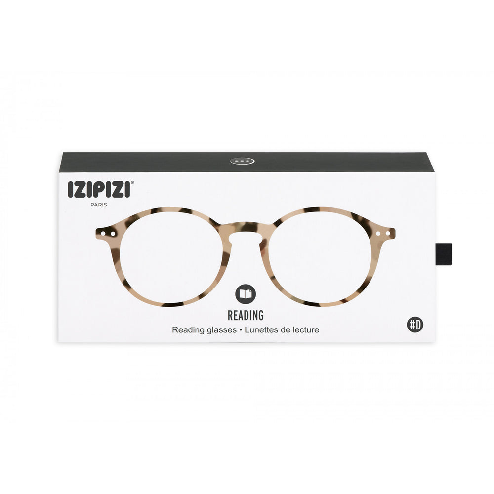 Reading Glasses Style D Light Tortoise +3