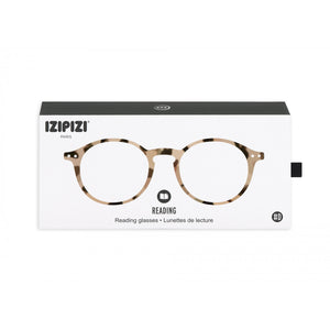 Reading Glasses Style D Light Tortoise +3