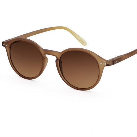 Brown Sunglasses Round IZIPIZI D Arizona Classic