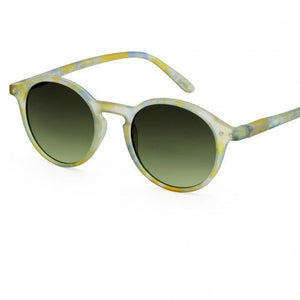 Turquoise Yellow Sunglasses Round IZIPIZI D Joyful Cloud