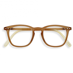 Reading Glasses +2.5 Arizona Light Brown Style E IZIPIZI