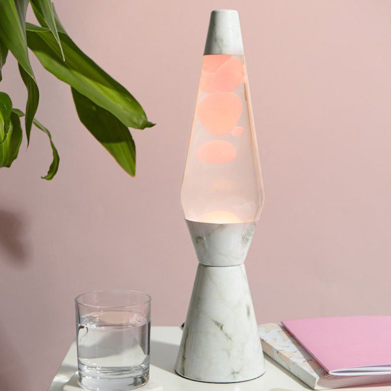 Lava Lamp Bullet Marble Effect Case with Pink Lava
