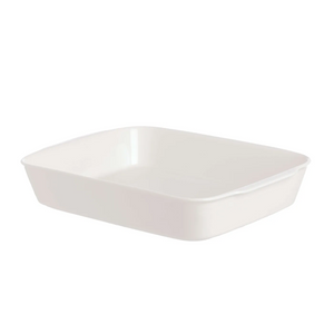 
            
                Load image into Gallery viewer, 23x18cm Baking Dish Square Porcelain with Handles
            
        