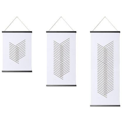 Magnetic A3 portrait print frame in black