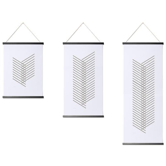 Magnetic A3 portrait print frame in black