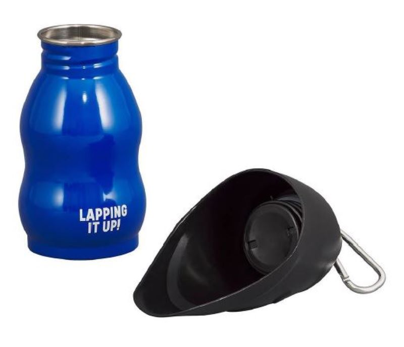 Travel Water Bottle & Travel Bowl