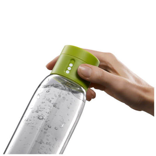 DISCONTINUED - Dot hydration bottle 600ml in green