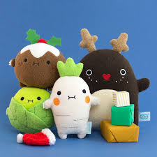 Plush Soft Toy for Children Ricemousse Reindeer in Brown