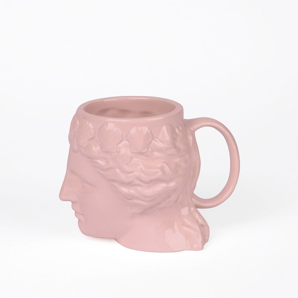 Mug Venus Statue Head Pink DOIY