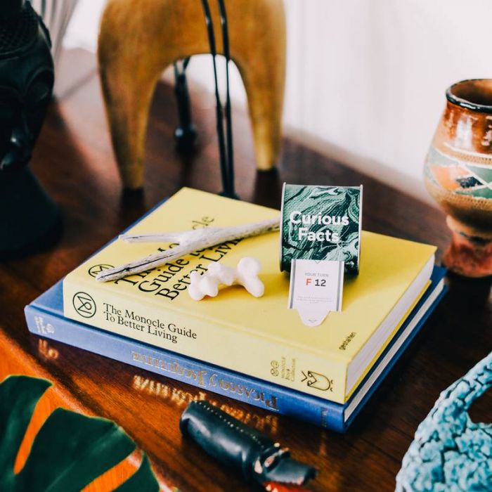 Gift 100 Curious Daily Facts Ticket Roll