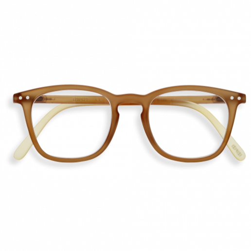 Reading Glasses +1 Arizona Light Brown Style E IZIPIZI