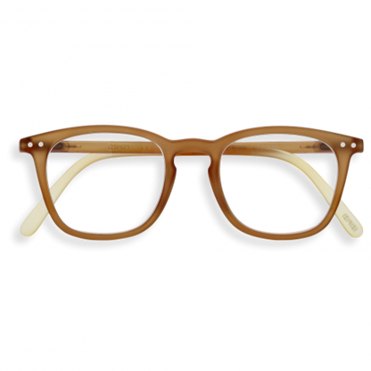 Reading Glasses +1 Arizona Light Brown Style E IZIPIZI
