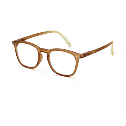 Reading Glasses +1 Arizona Light Brown Style E IZIPIZI