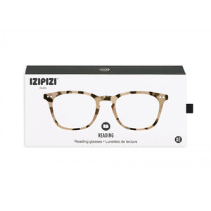 Reading Glasses Unisex Frame E +2 in Light Tortoise