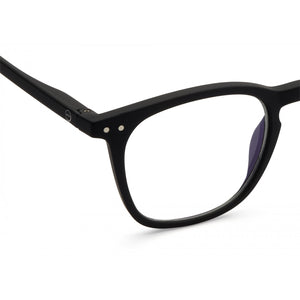 Reading Glasses Unisex E Frame Square +1 in Black